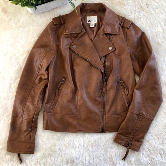 STYLUS Jackets & Blazers - Moto Vegan leather jacket